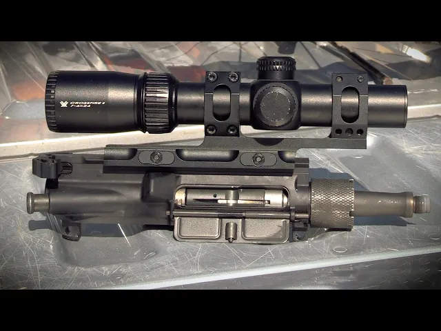 this small 22 ar upper is fast af